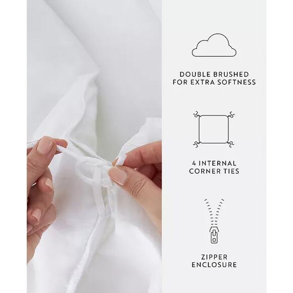 I Enjoy Reversible Patterned 3 Piece Duvet Cover Set King / Cal Teal - Picture 5 of 14